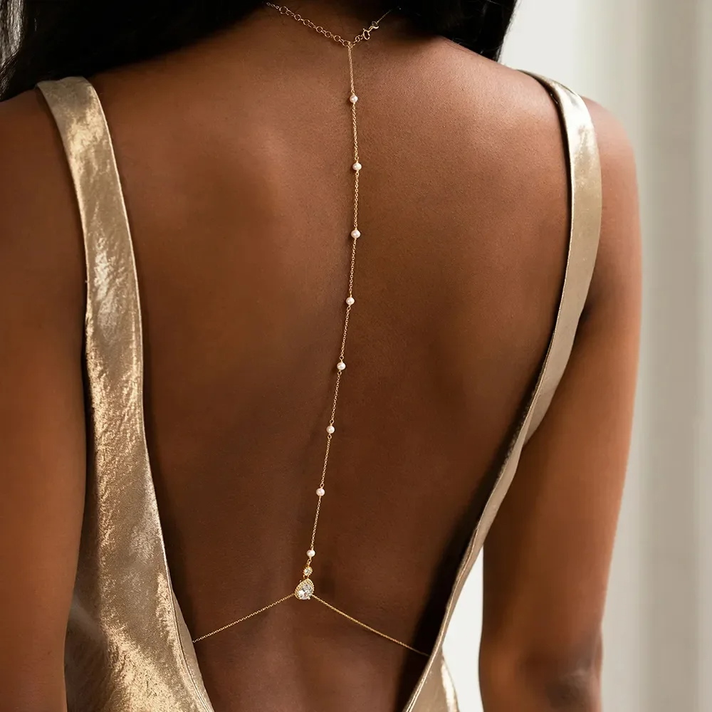 Shiny Rhinestone Body Jewelry Body Jewelry LUNARITY GARAGE Gold
