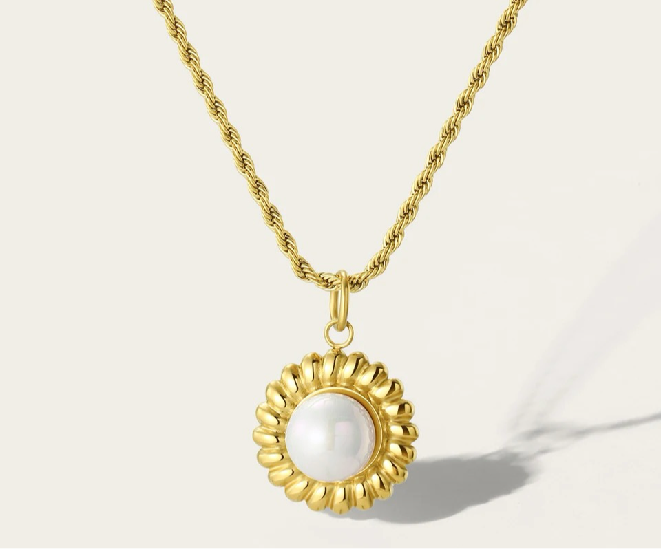 Pearl & Rope Necklace necklaces LUNARITY GARAGE