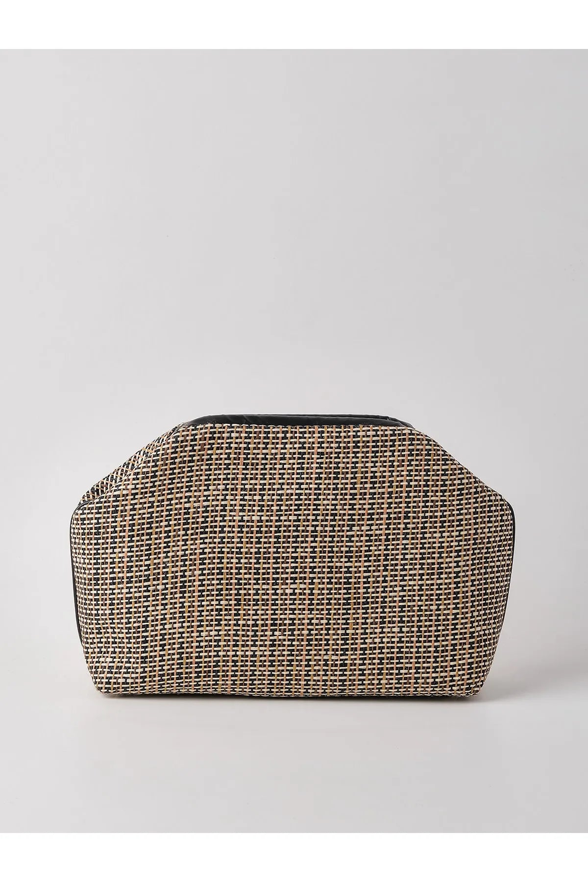 Striped Jute Straw Bag clutch LUNARITY GARAGE