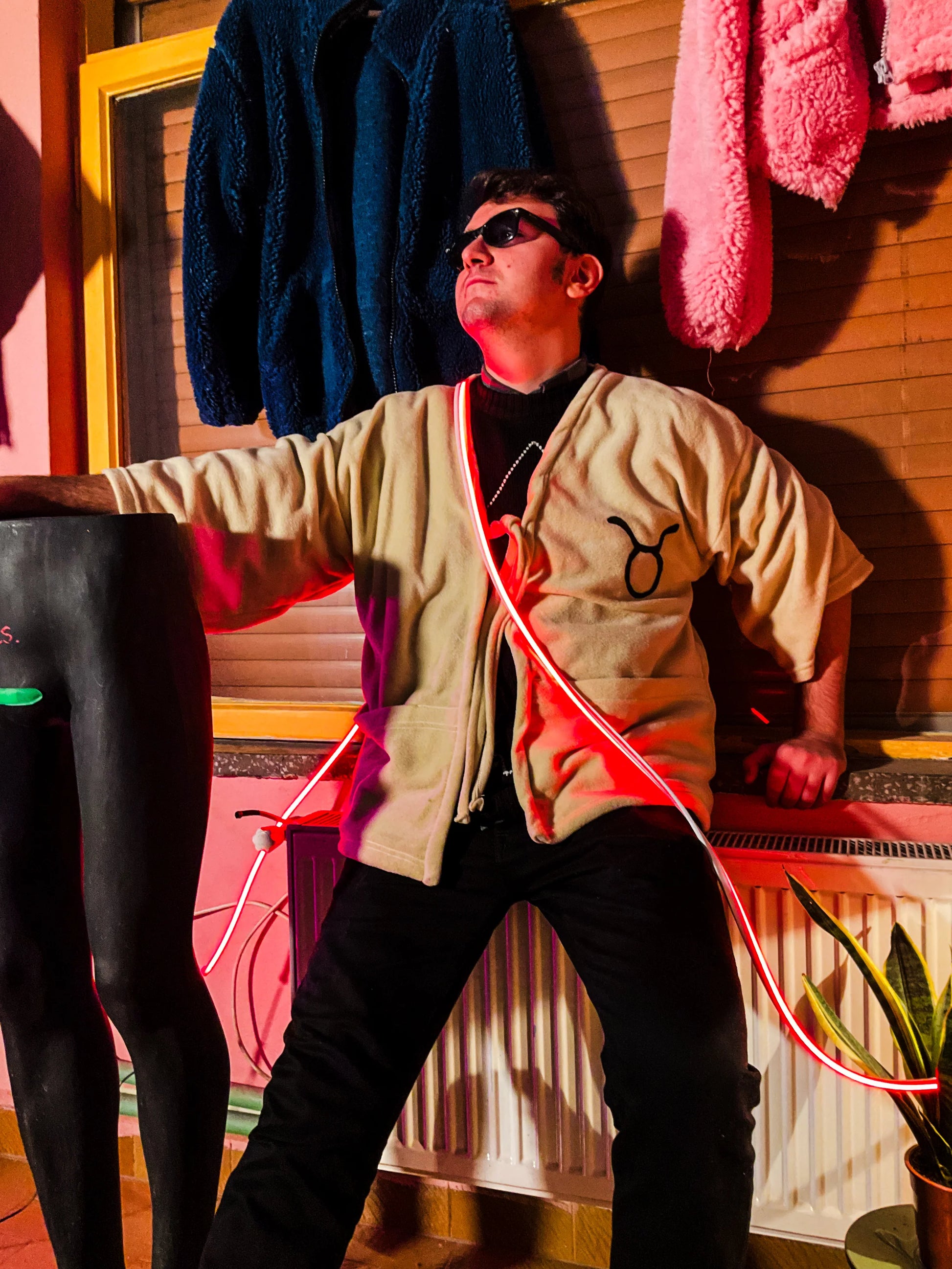 Taurus Astrology Special Handmade Fleece Kimono kimono LUNARITY GARAGE