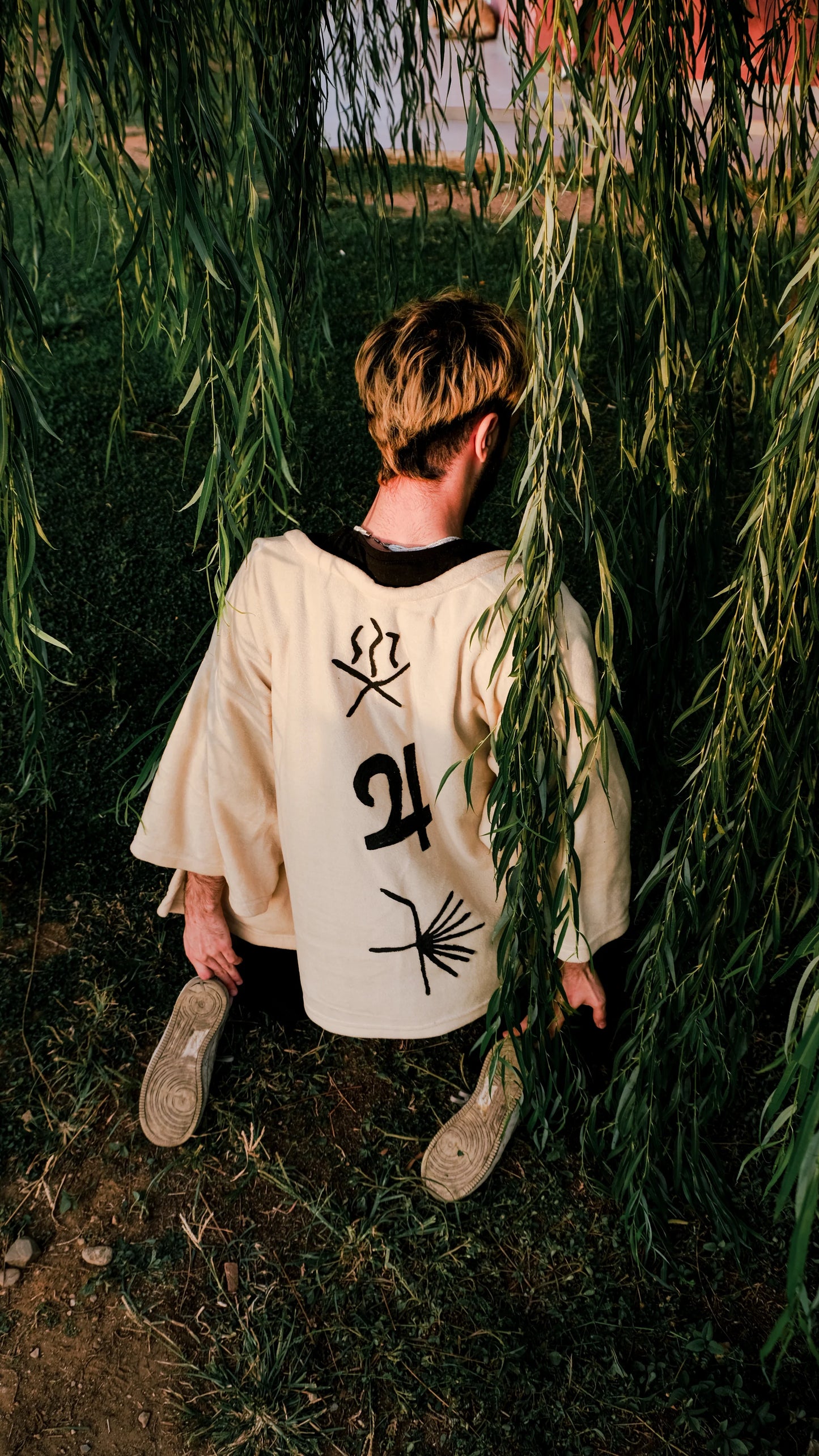 Sagittarius Polar Fleece Handmade Kimono kimono LUNARITY GARAGE