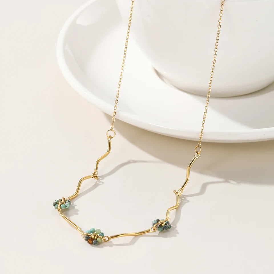 Flower Splice Necklace necklaces LUNARITY GARAGE