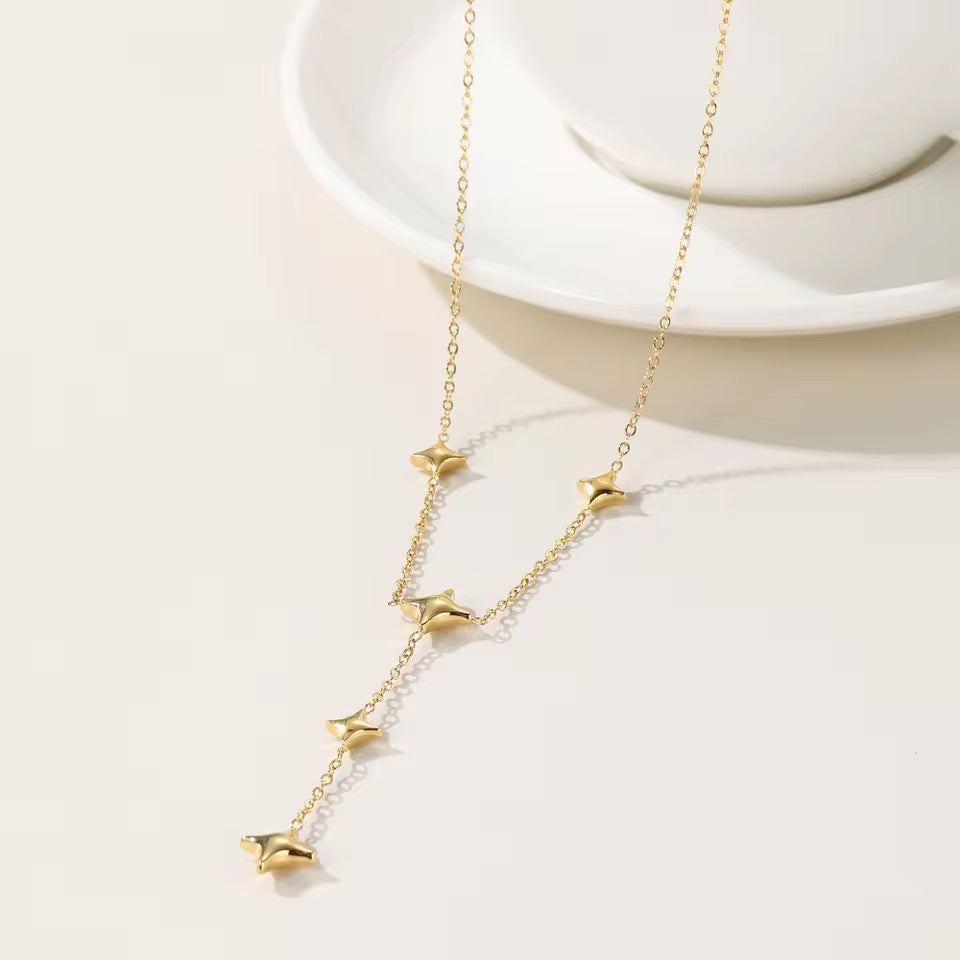 Minimalist Celestial Spark Necklace necklaces LUNARITY GARAGE