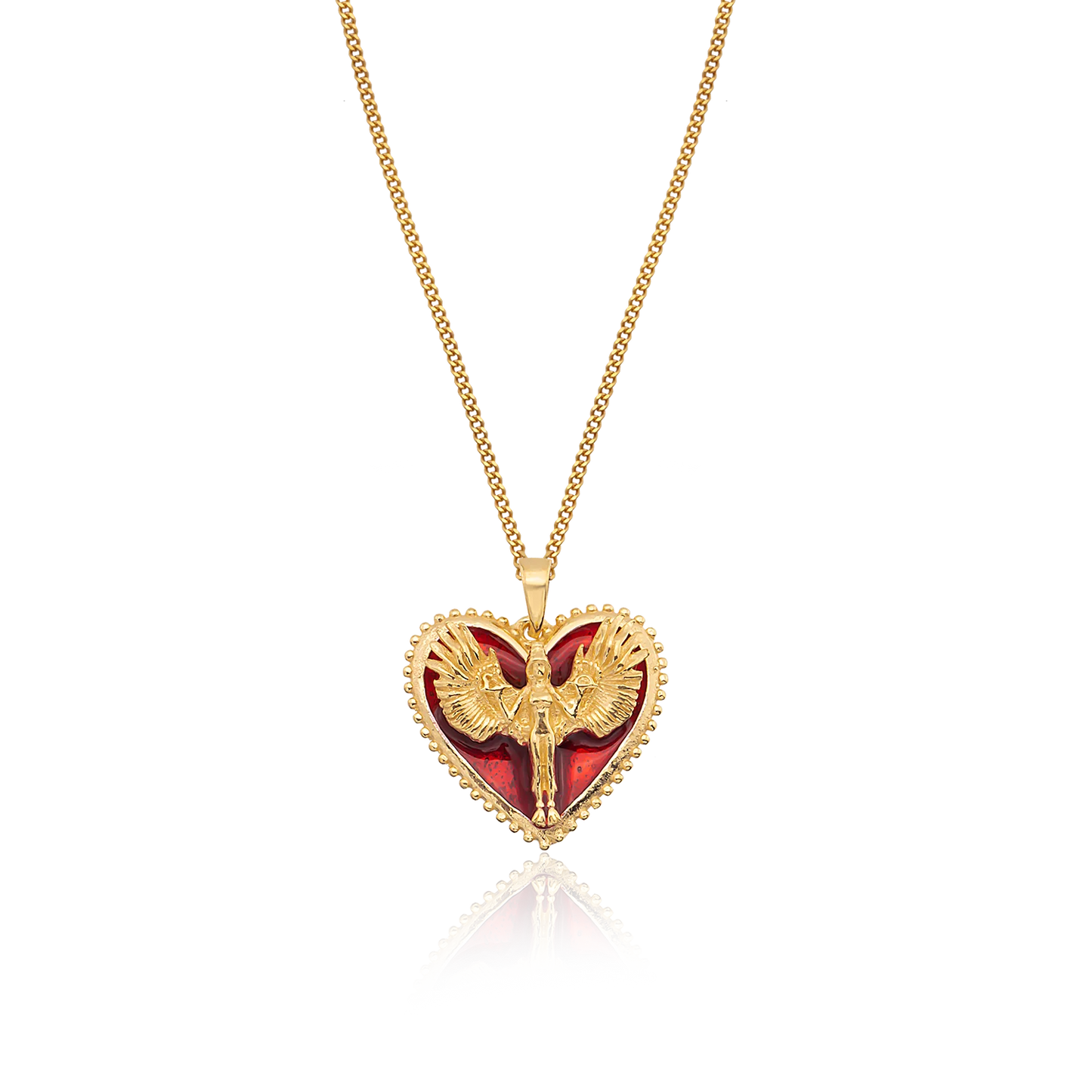 Inanna Necklace - Red necklaces LUNARITY GARAGE