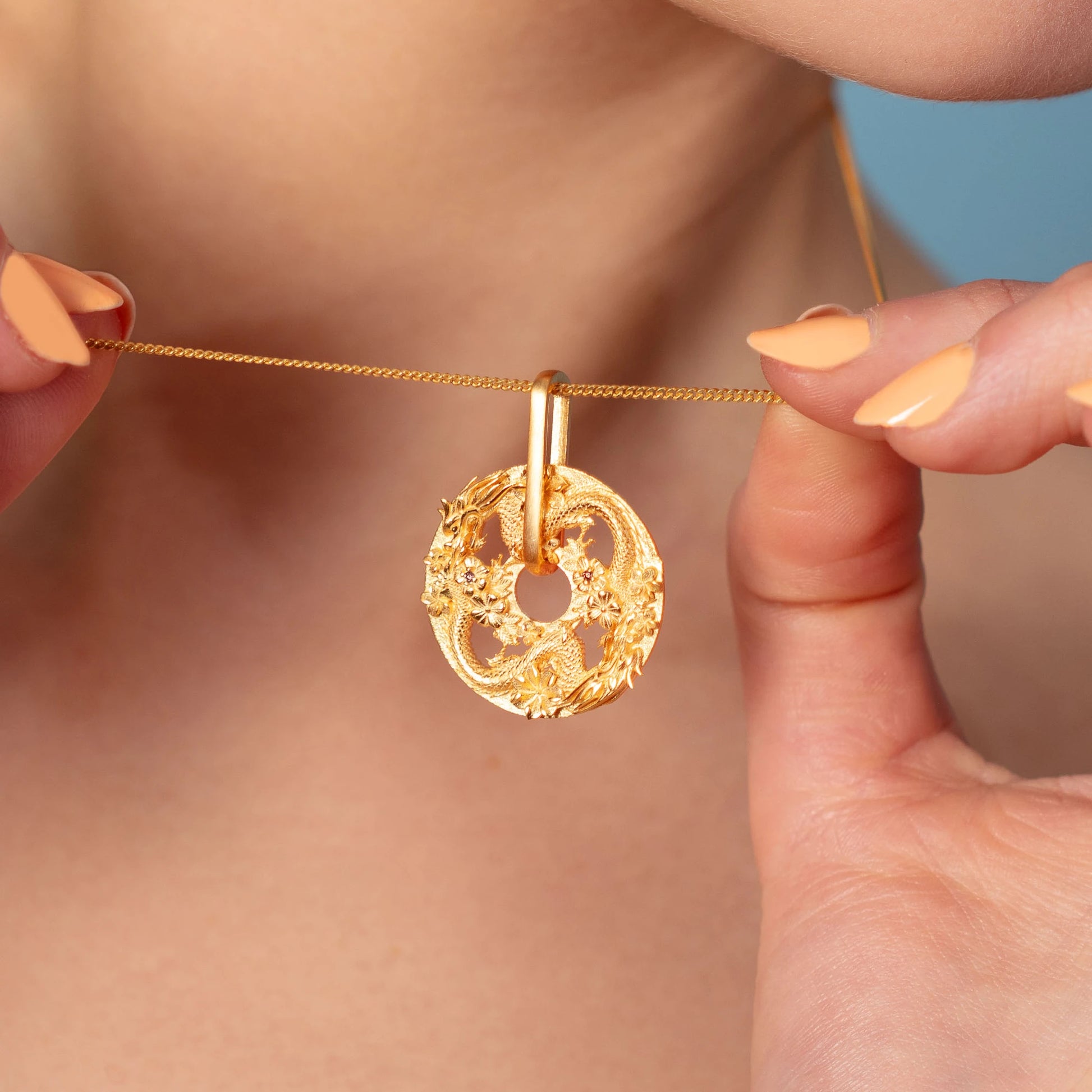 Dragon Necklace necklaces LUNARITY GARAGE