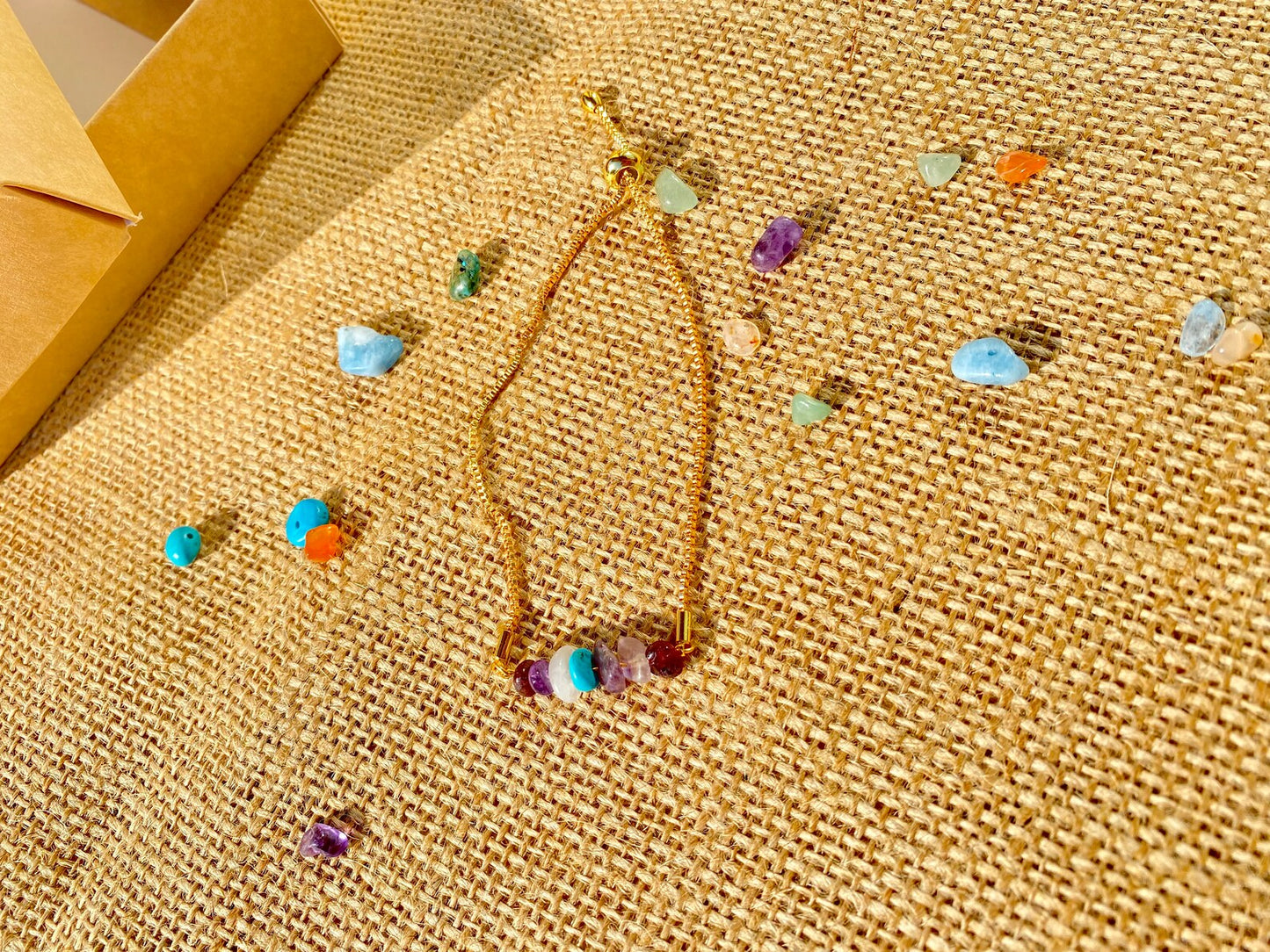 Aquarius Zodiac Gemstone Bracelet zodiac bracelets LUNARITY GARAGE