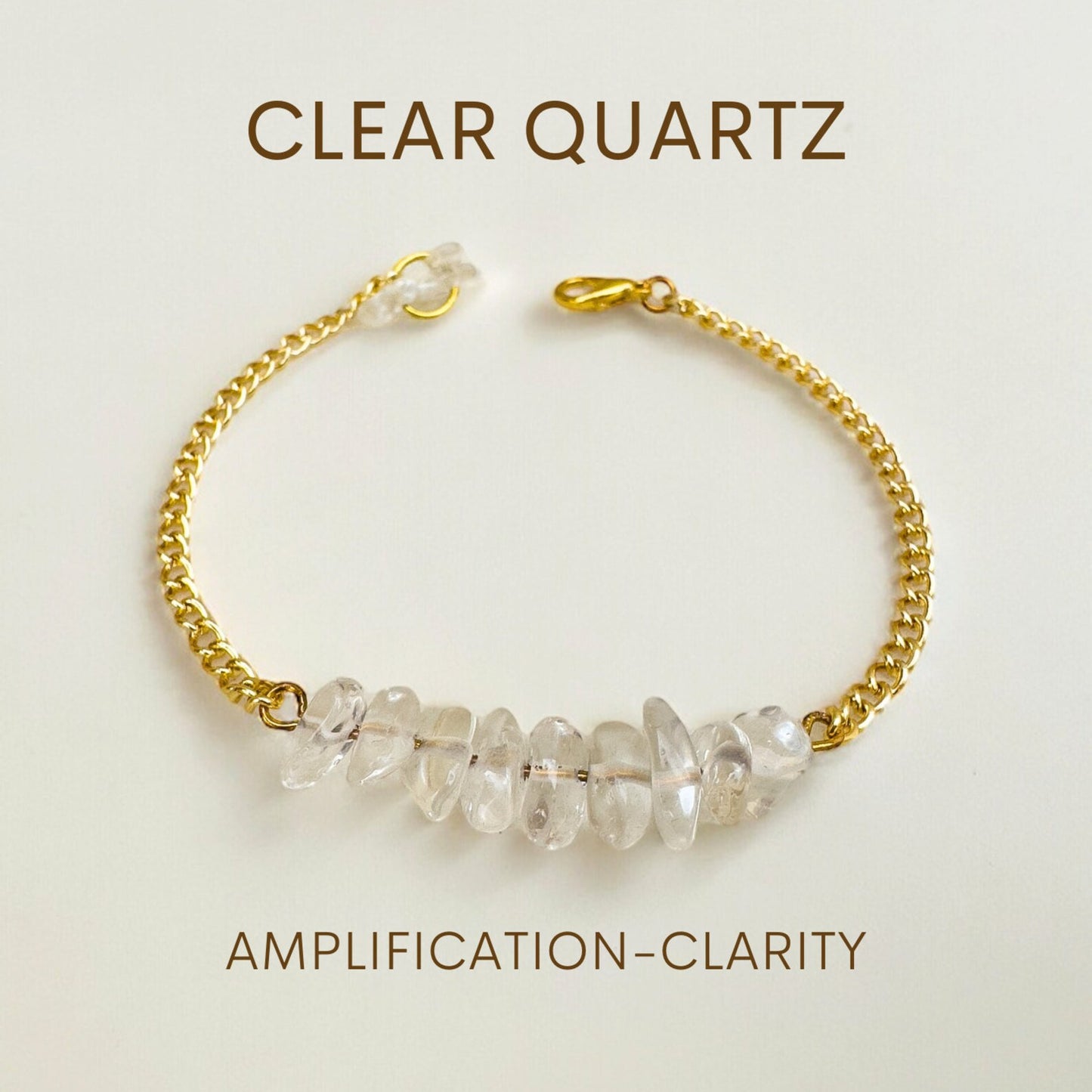 Handmade Clear Quartz Bracelet bracelets LUNARITY GARAGE