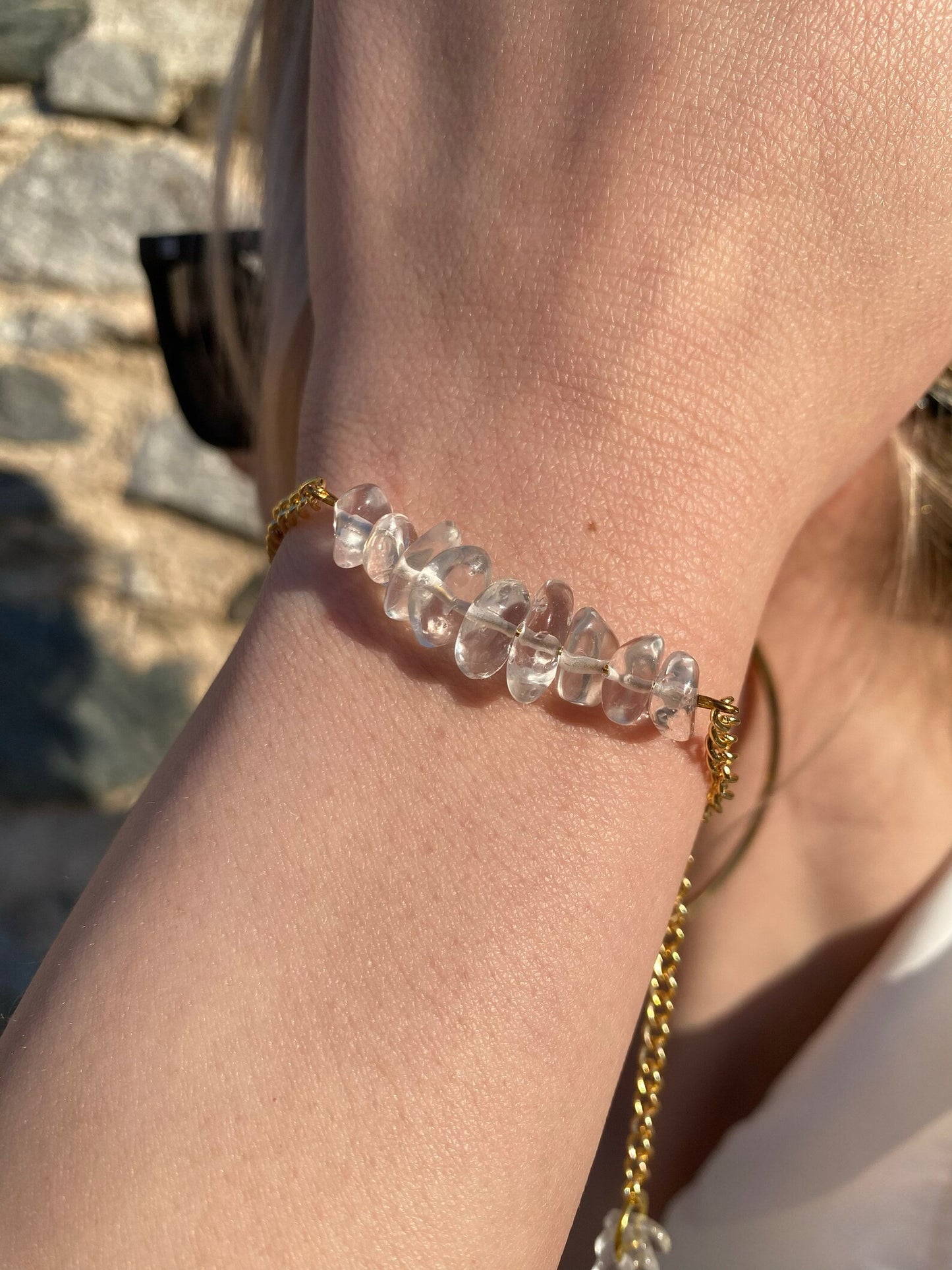 Handmade Clear Quartz Bracelet bracelets LUNARITY GARAGE