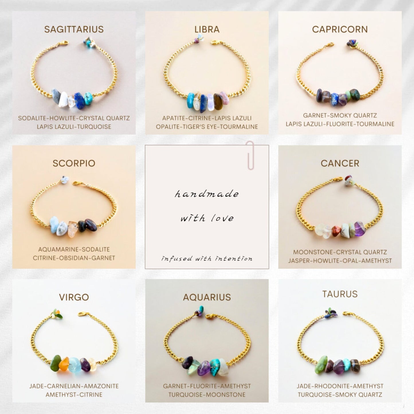 Handmade Clear Quartz Bracelet bracelets LUNARITY GARAGE