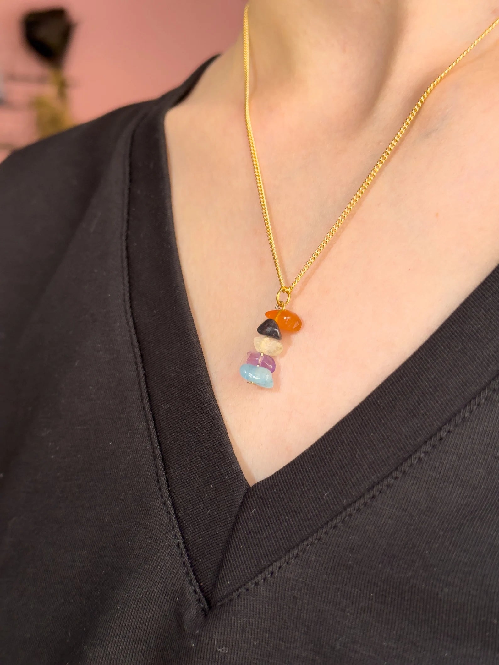 Aries Zodiac Minimalist Necklace necklaces LUNARITY GARAGE 16 Inches