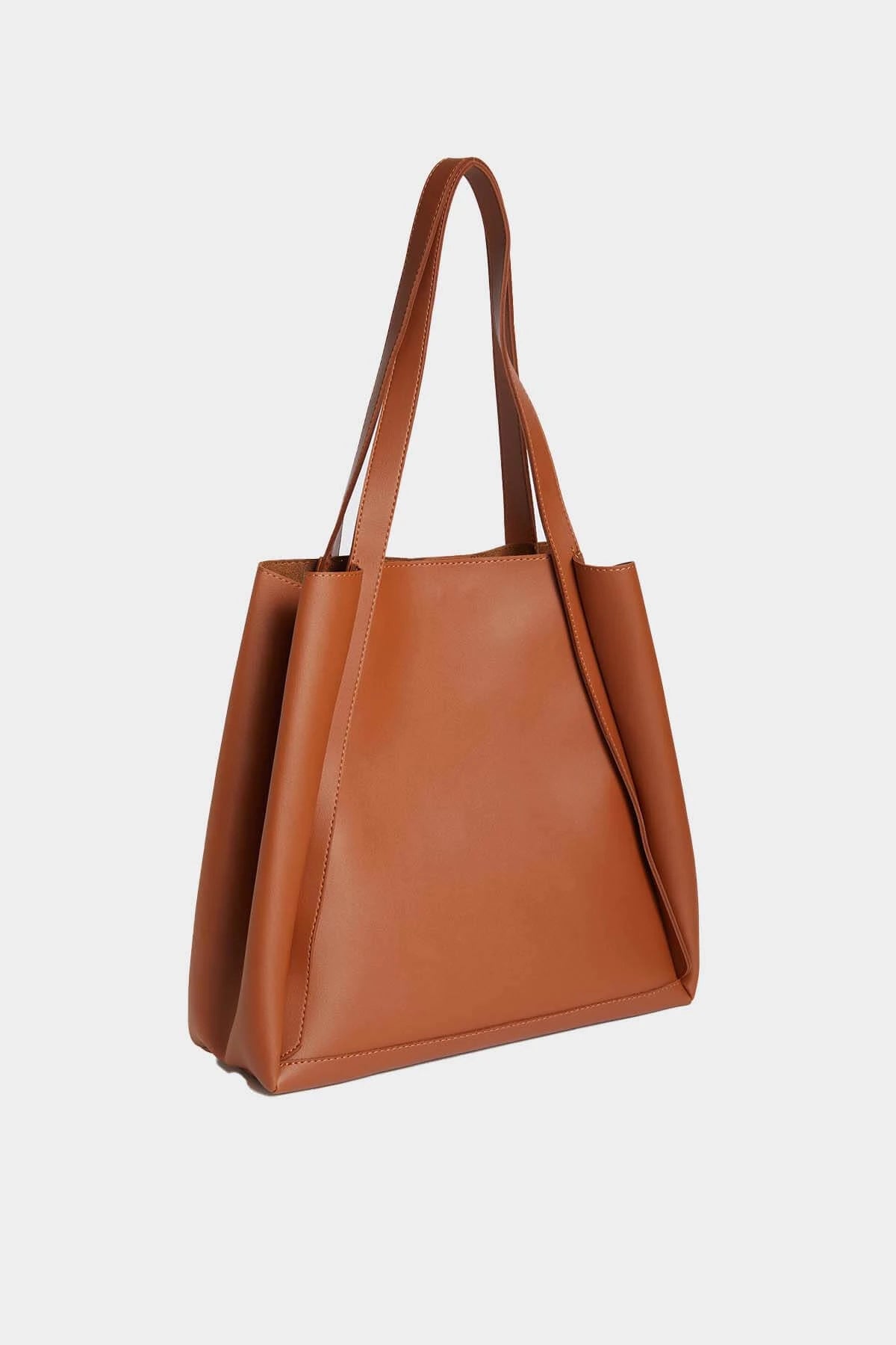 Large Tote Bag bag LUNARITY GARAGE Brown