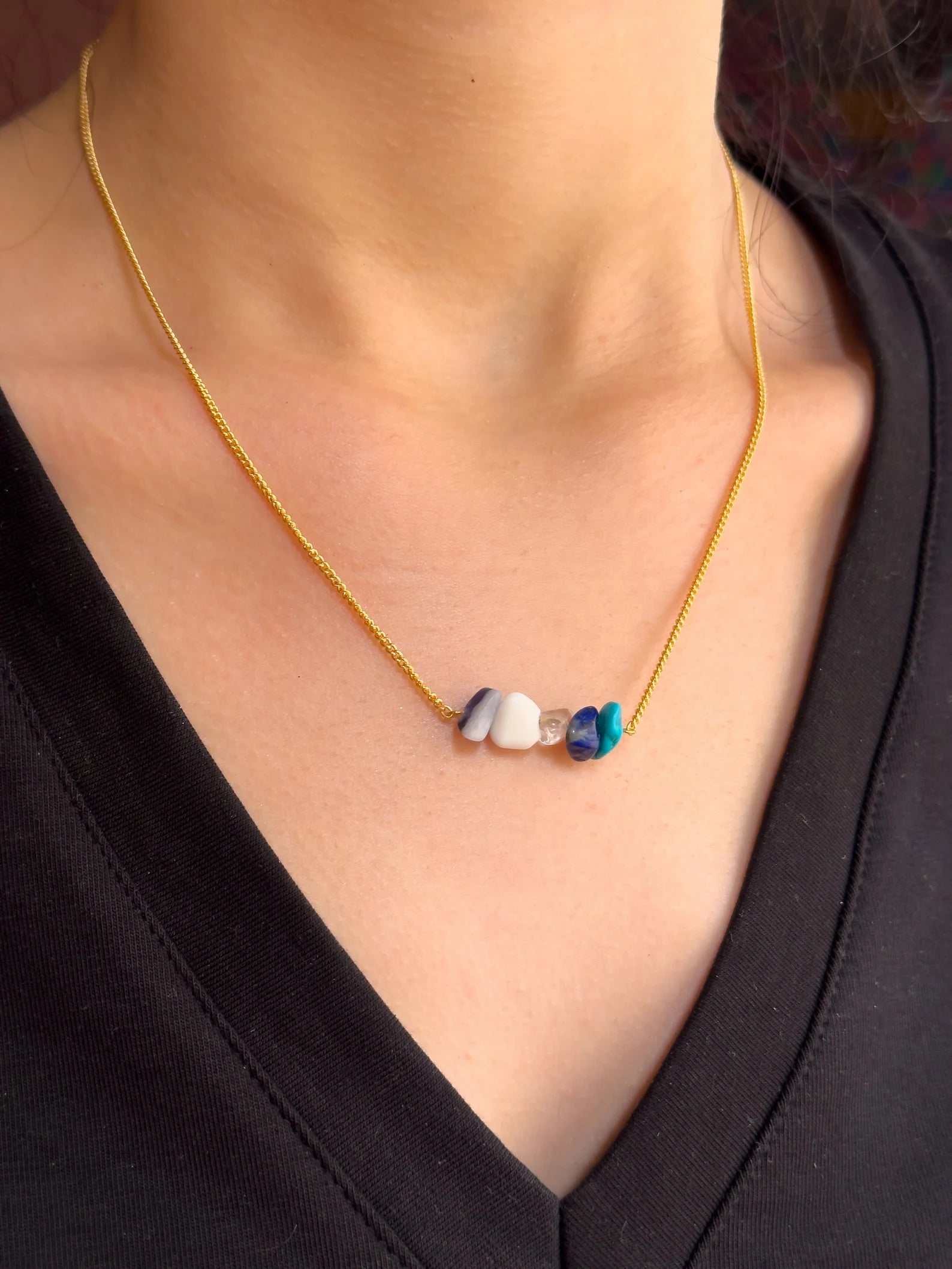 Sagittarius Zodiac Bar Necklace necklaces LUNARITY GARAGE 16 Inches