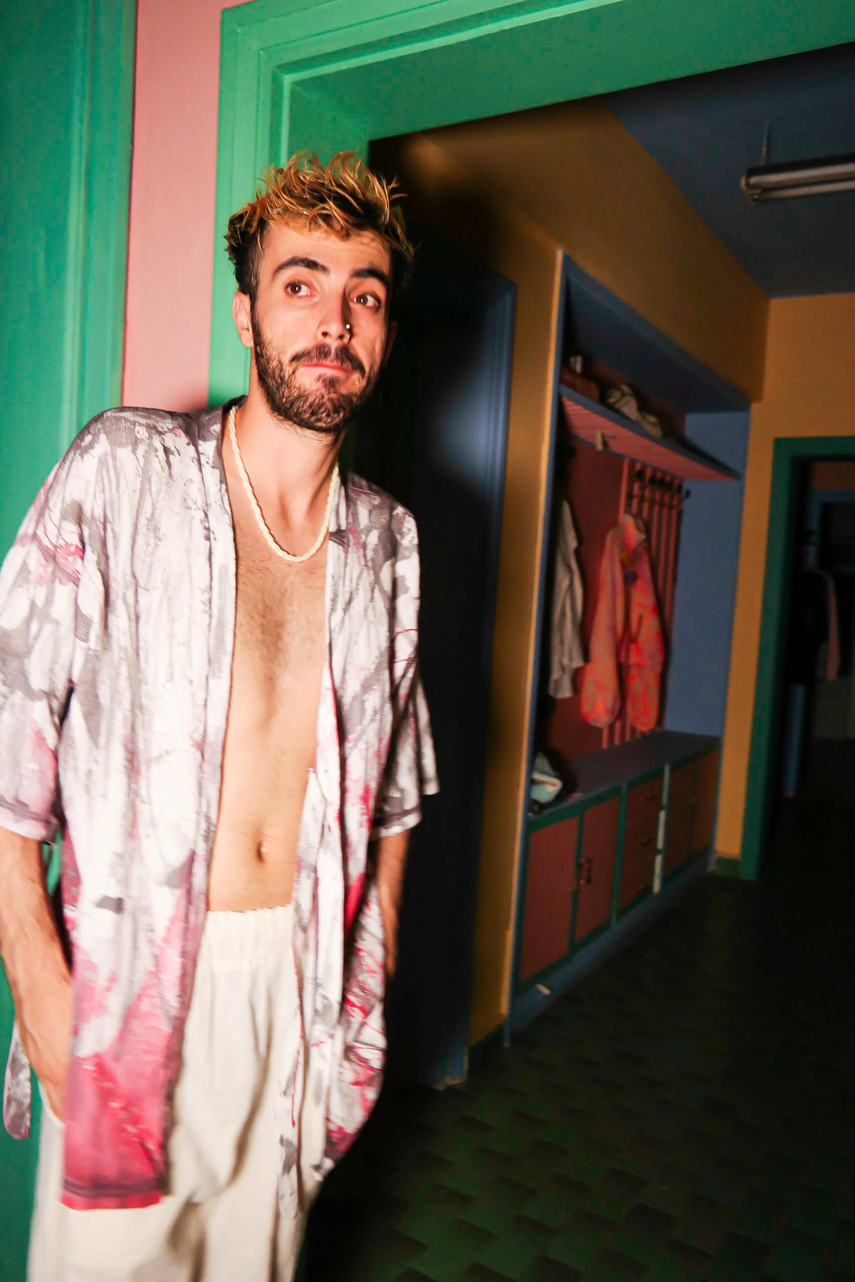 Sile Cloth Red and Black Kimono kimono LUNARITY GARAGE