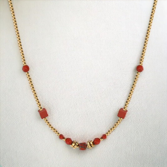Red Love Necklace necklaces LUNARITY GARAGE   