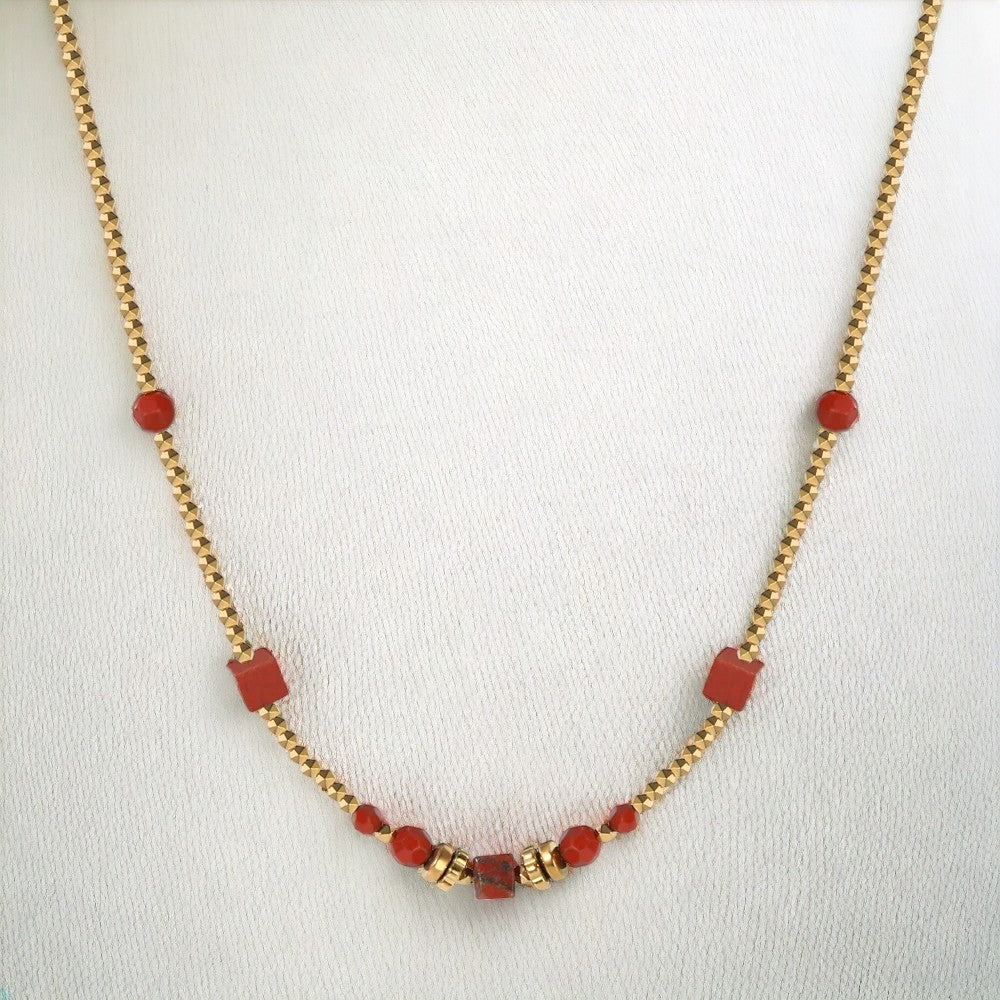 Red Love Necklace necklaces LUNARITY GARAGE   