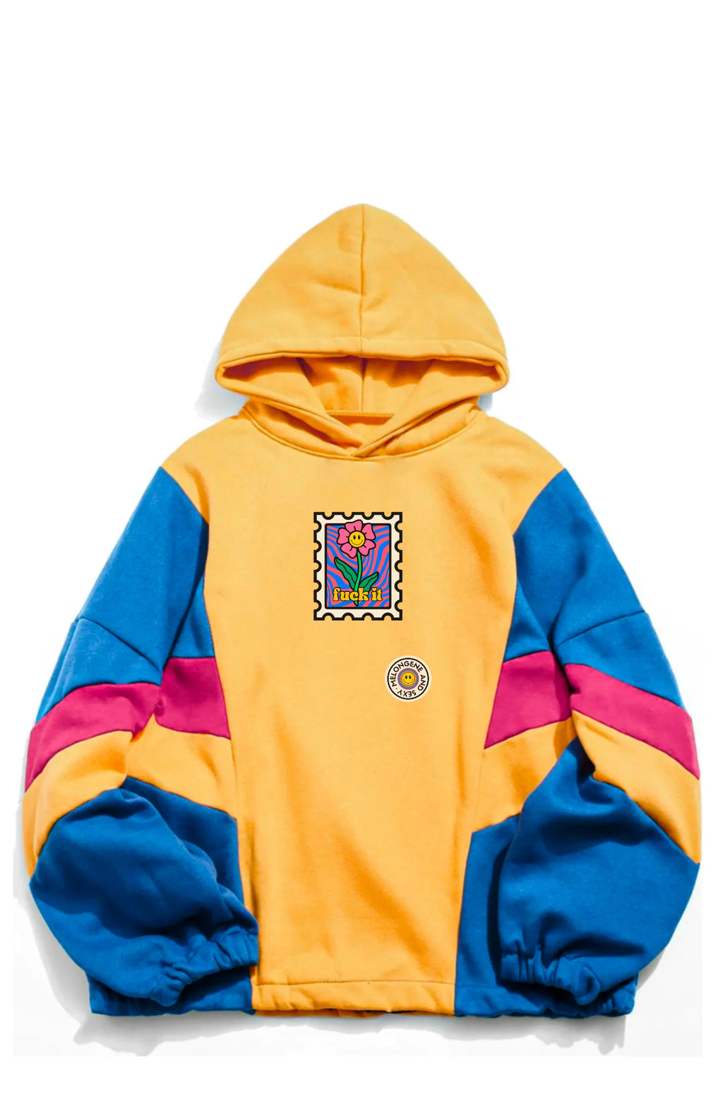 Never Mind 90's Unisex Sweatshirt sweatshirt LUNARITY GARAGE Small Fuck it 