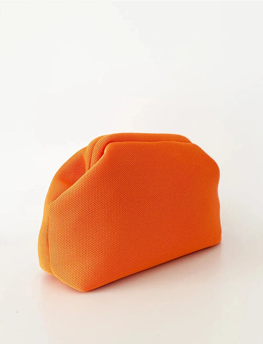 Orange Clutch Bag clutch LUNARITY GARAGE   