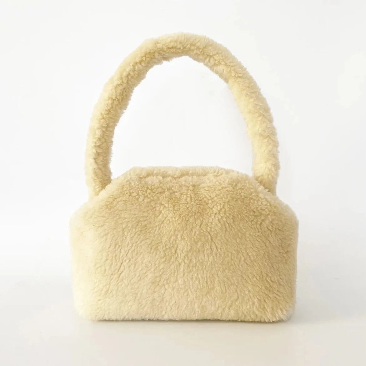 Cream Pelush Bag handbag LUNARITY GARAGE