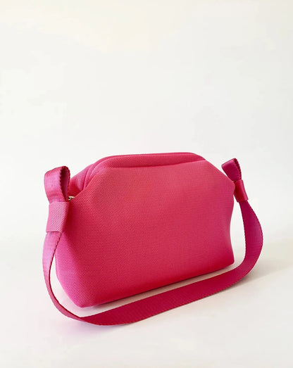 The Pink Bow Shoulder and Hand Bag handbags LUNARITY GARAGE   