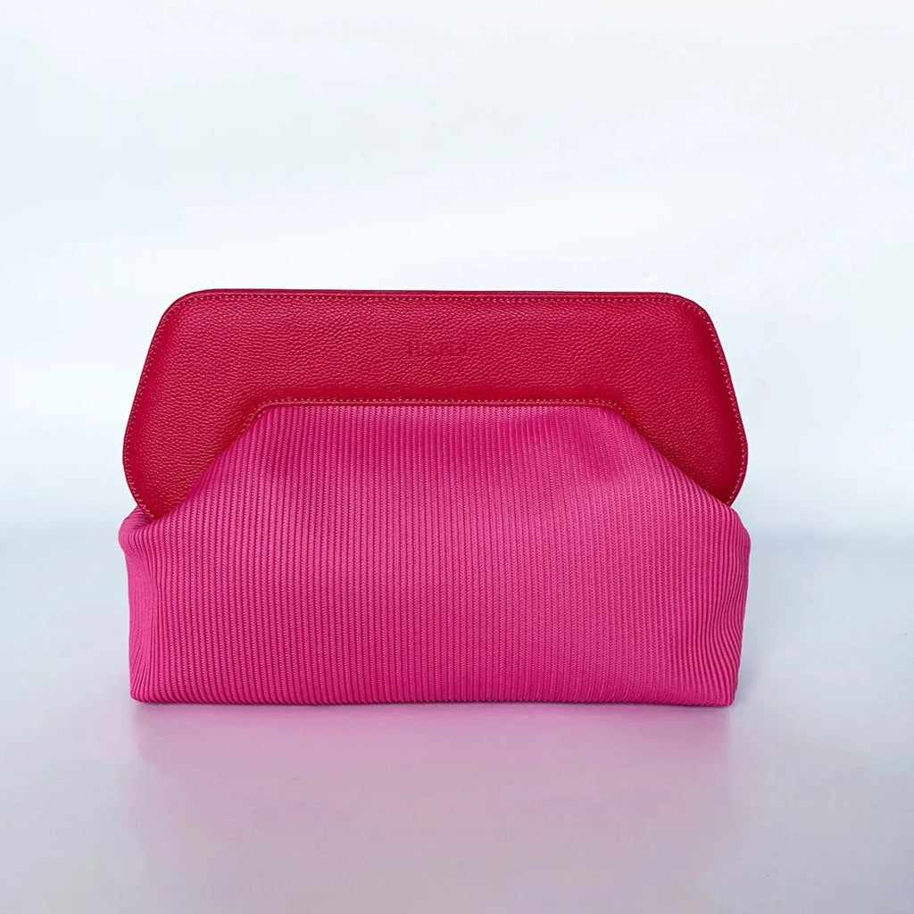Pink Large Clutch Handbag handbag LUNARITY GARAGE   