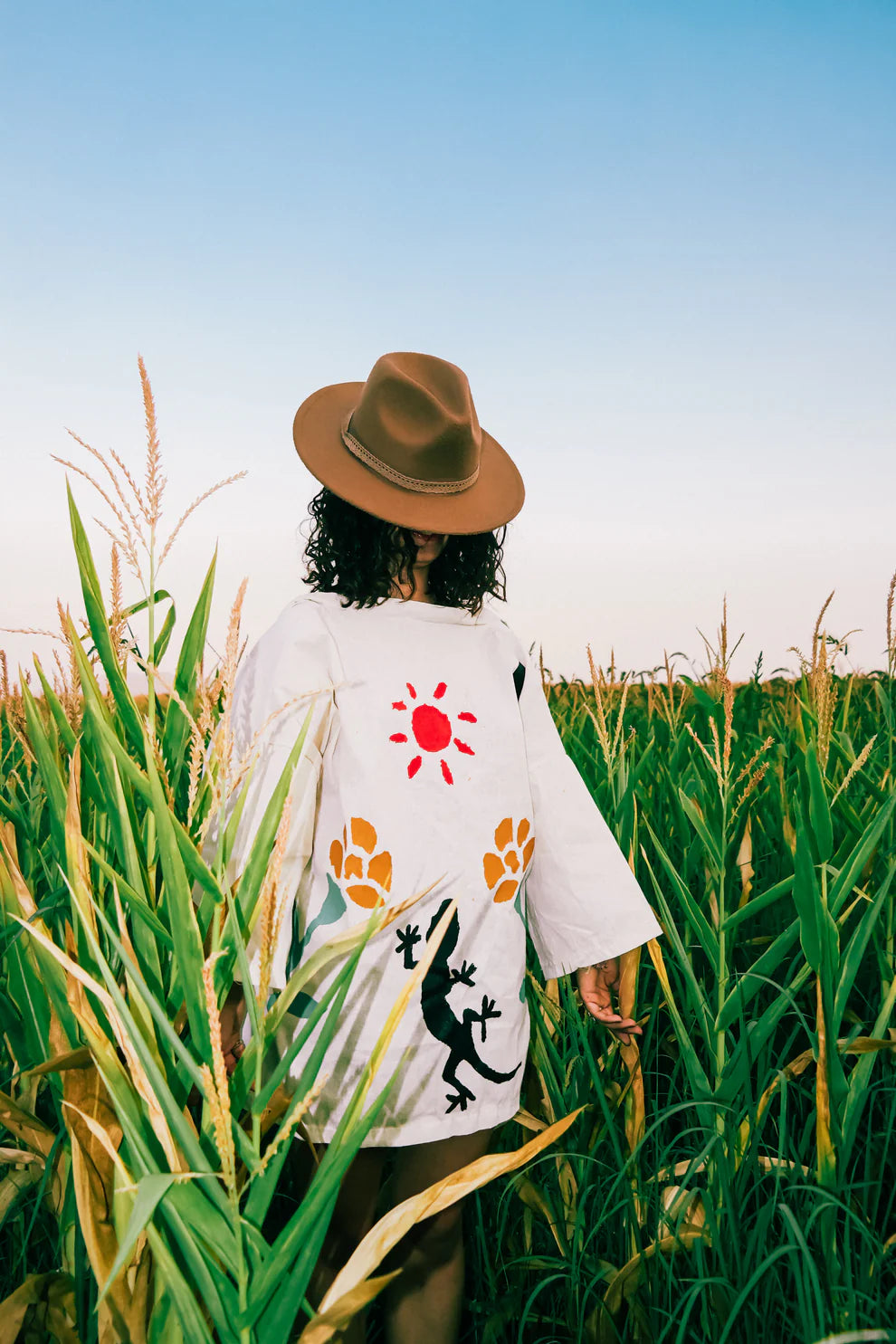 Free Jungle Handmade Linen Kimono kimono LUNARITY GARAGE   