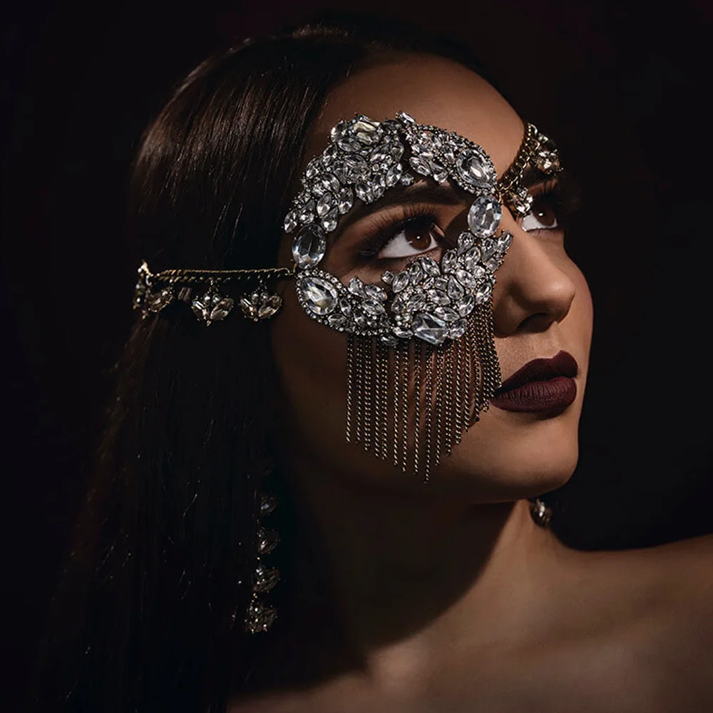 Luxury Crystal Eye Mask mask LUNARITY GARAGE
