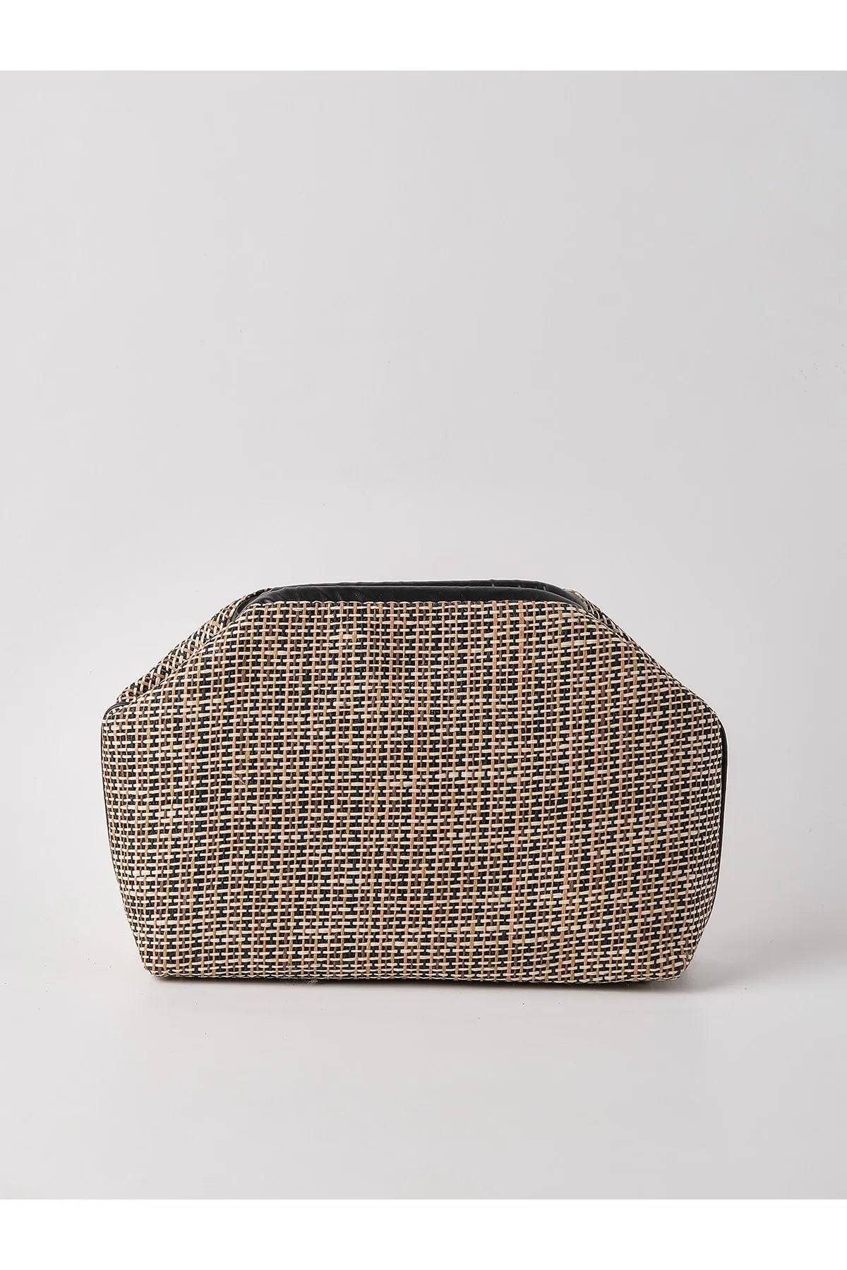 Striped Jute Straw Bag clutch LUNARITY GARAGE   