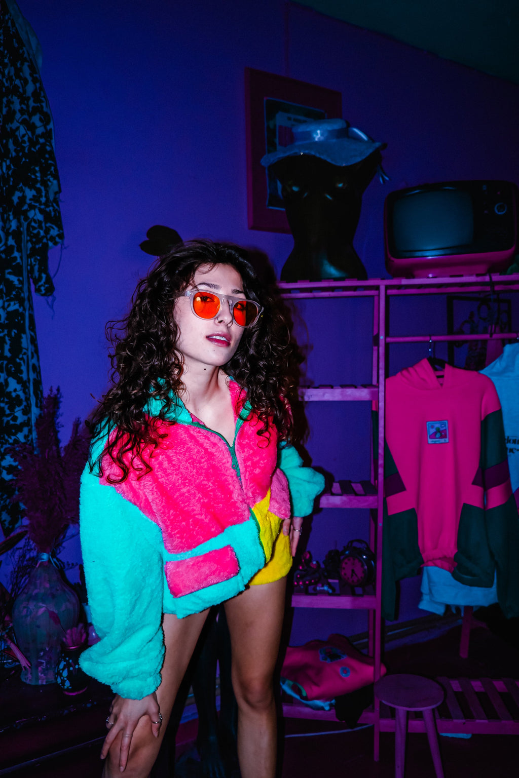 Color Block Welsoft Fleece Jackets Jackets LUNARITY GARAGE