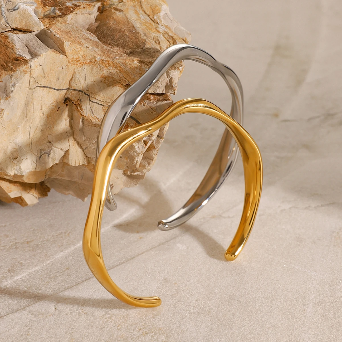 Opening Wrist Bracelet Bangle bracelets LUNARITY GARAGE
