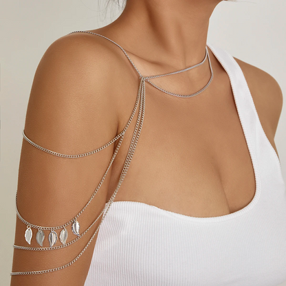 Multi-Layer Tassel Shoulder Chain Shoulder Chain LUNARITY GARAGE   