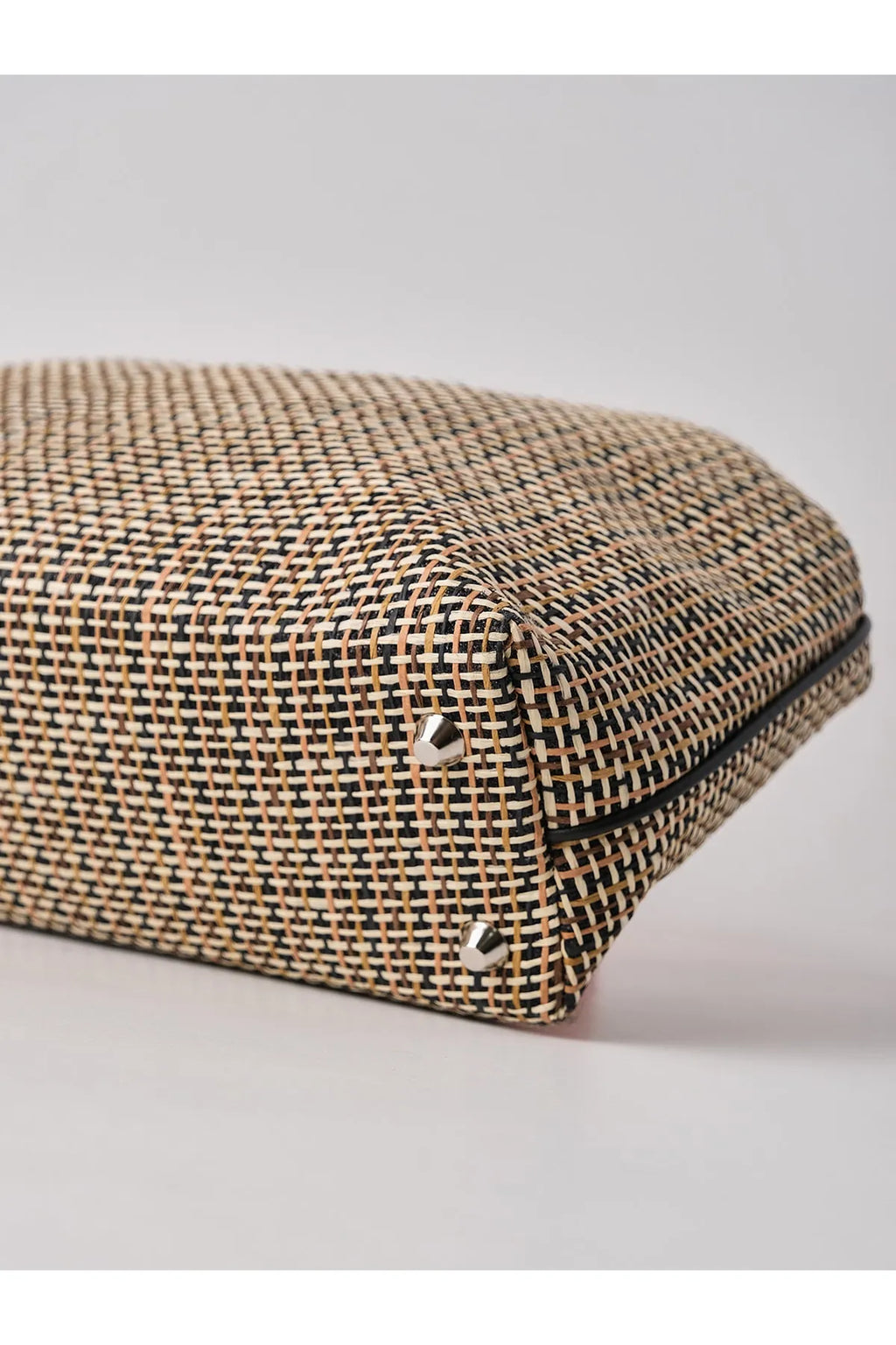 Striped Jute Straw Bag clutch LUNARITY GARAGE   