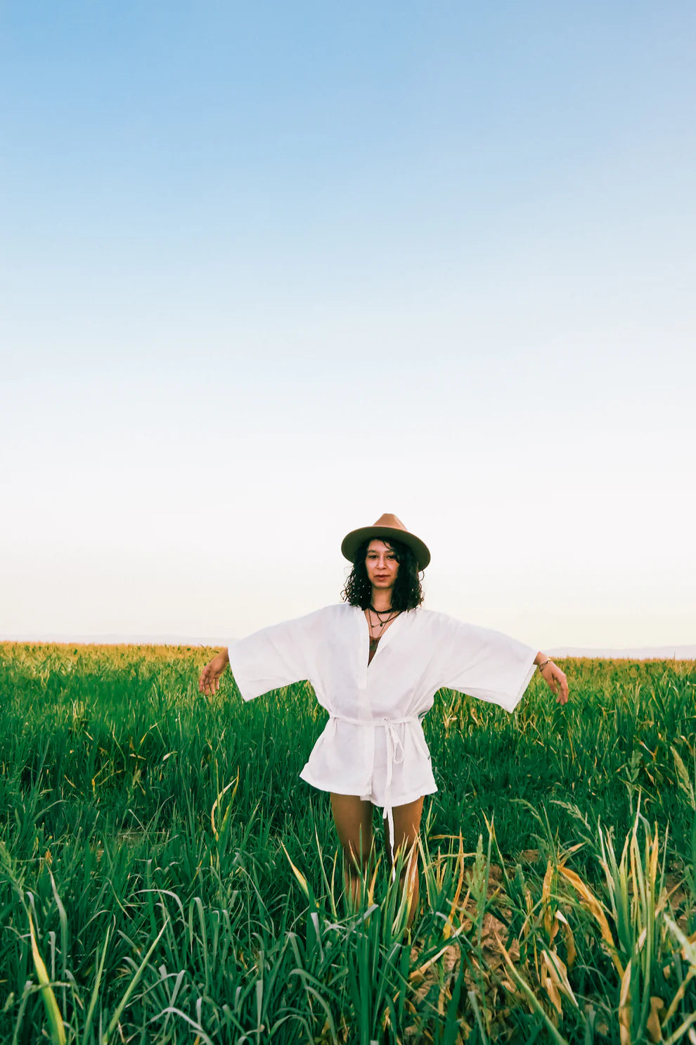 Free Jungle Handmade Linen Kimono kimono LUNARITY GARAGE   