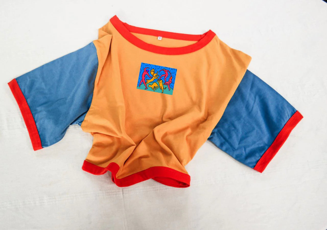 E Tanze Crop Top sweatshirt LUNARITY GARAGE