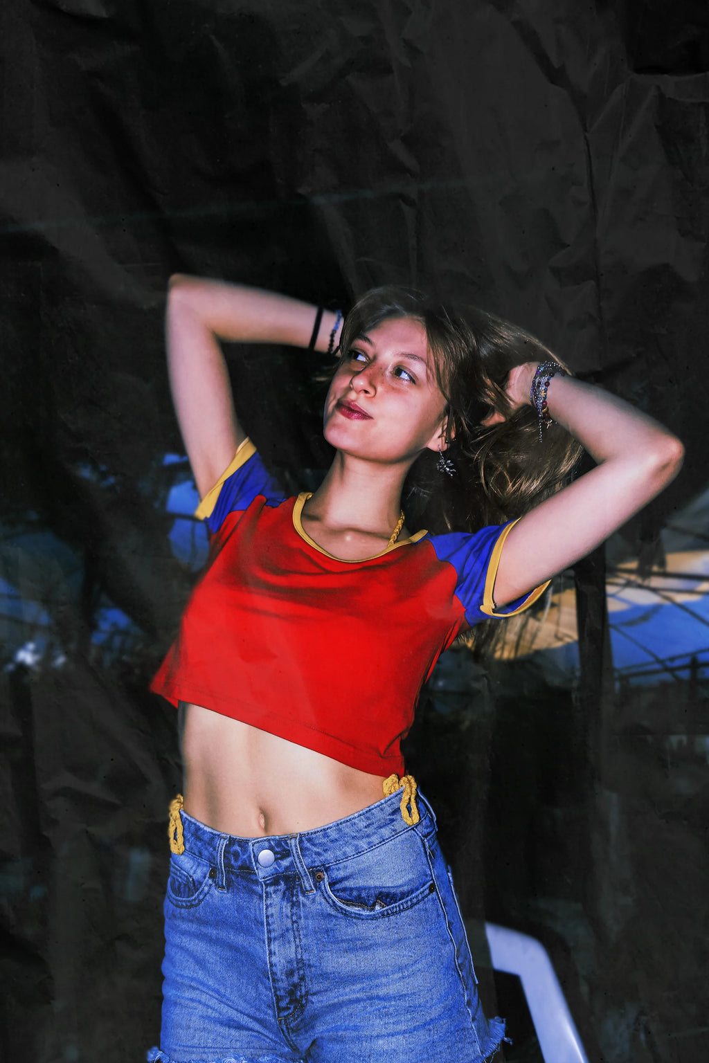 The Phoenix Remix Crop Tee T- Shirts LUNARITY GARAGE   