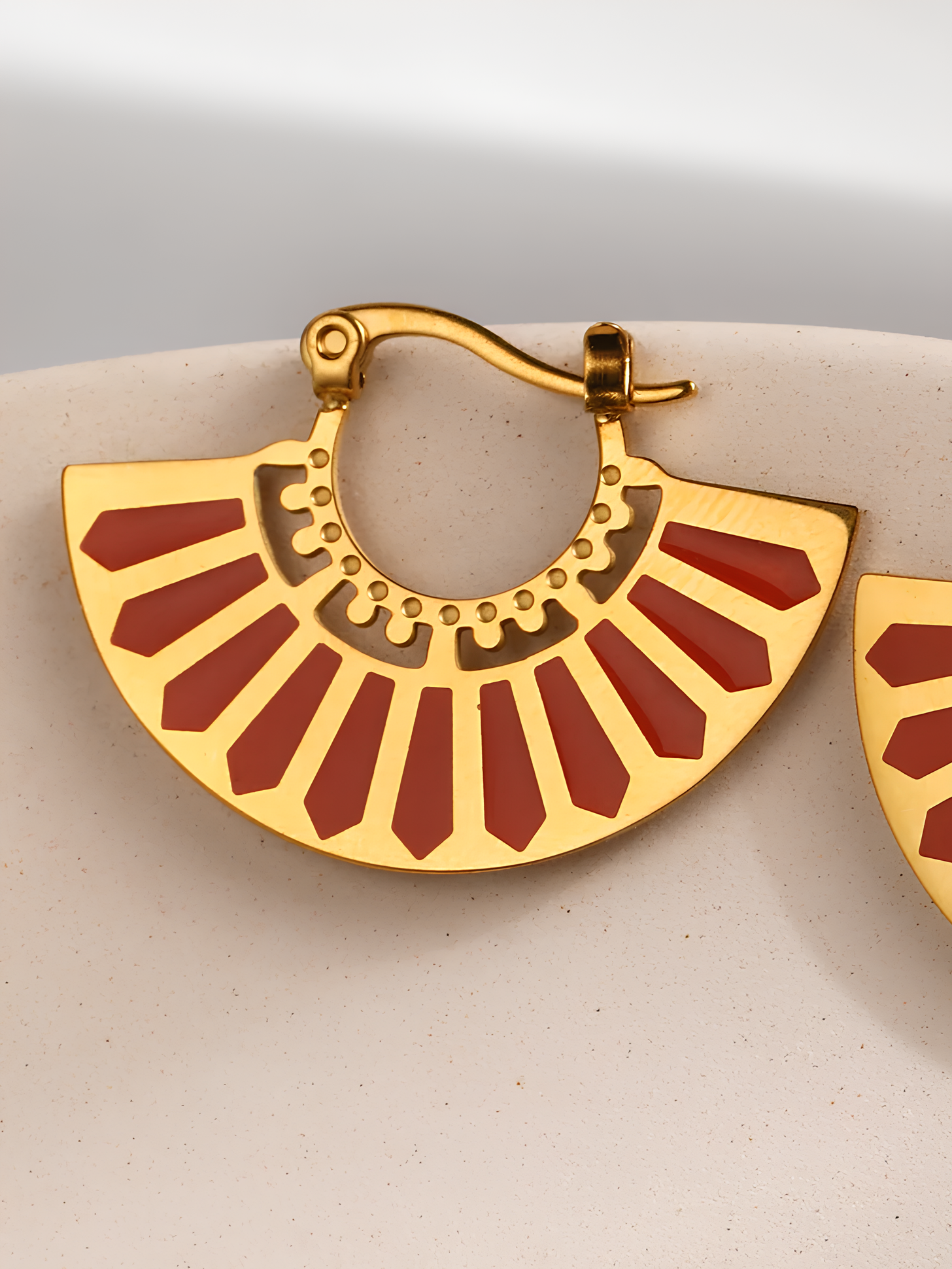 Crimson Cadence Earrings earrings LUNARITY GARAGE