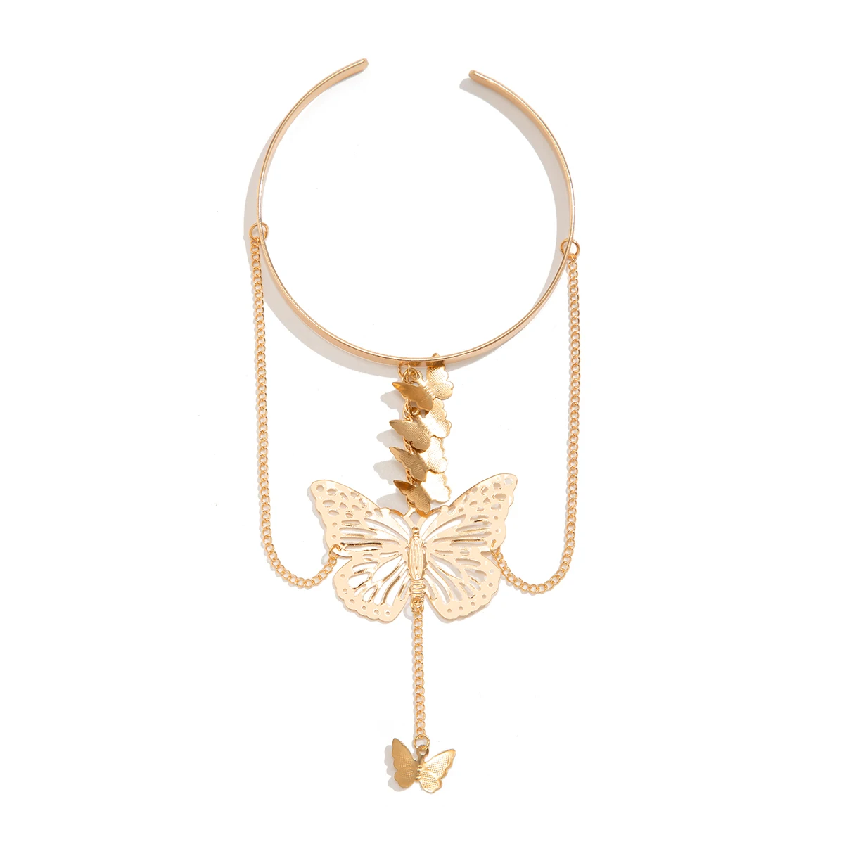 Butterfly Tassel Chain Bangles arm bangles LUNARITY GARAGE