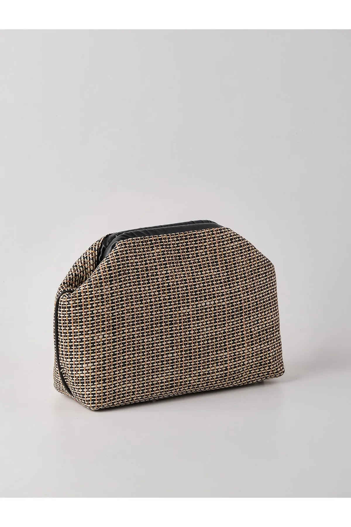 Striped Jute Straw Bag clutch LUNARITY GARAGE   