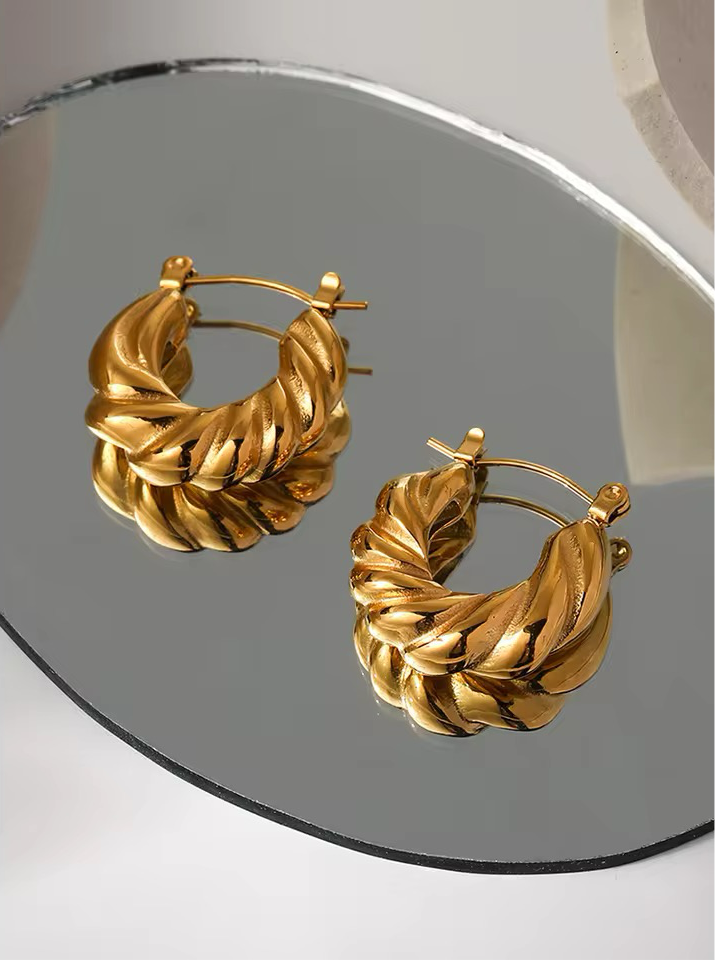 Minimalist Aura Arcs Earrings earrings LUNARITY GARAGE