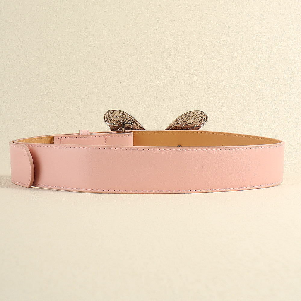 Women's Metal Large Butterfly Belt Simple Vintage Belt Sweet Trend Accessory belt LUNARITY GARAGE   