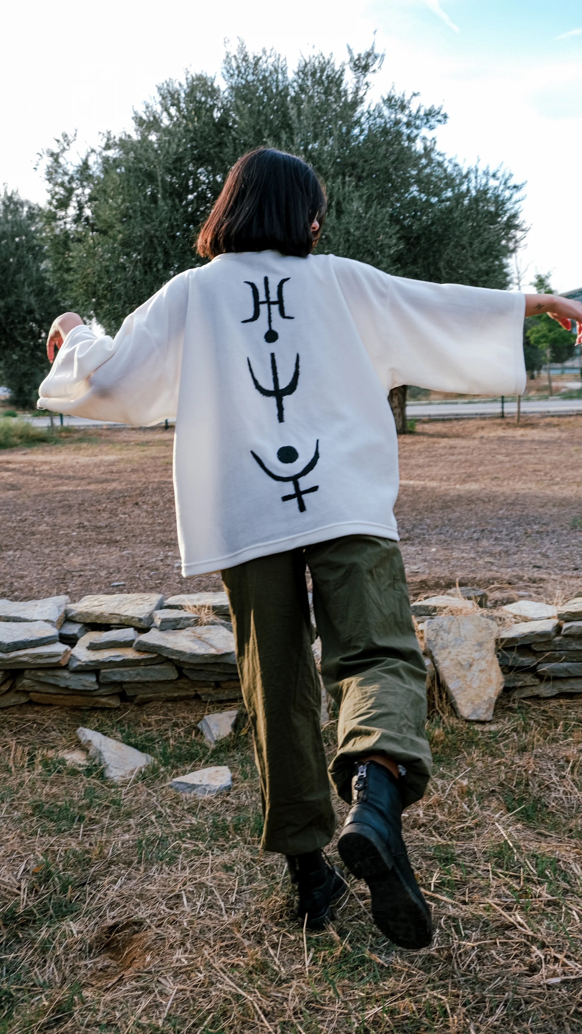 Polar Kimono Astrology Planets Series 2 kimono LUNARITY GARAGE X Small