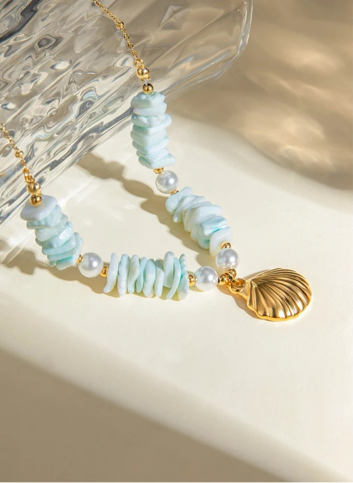 Whisper of the Seashell Necklace necklaces LUNARITY GARAGE   