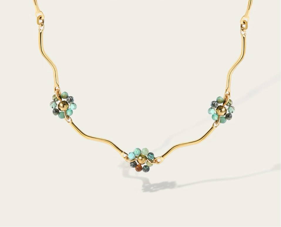 Flower Splice Necklace necklaces LUNARITY GARAGE