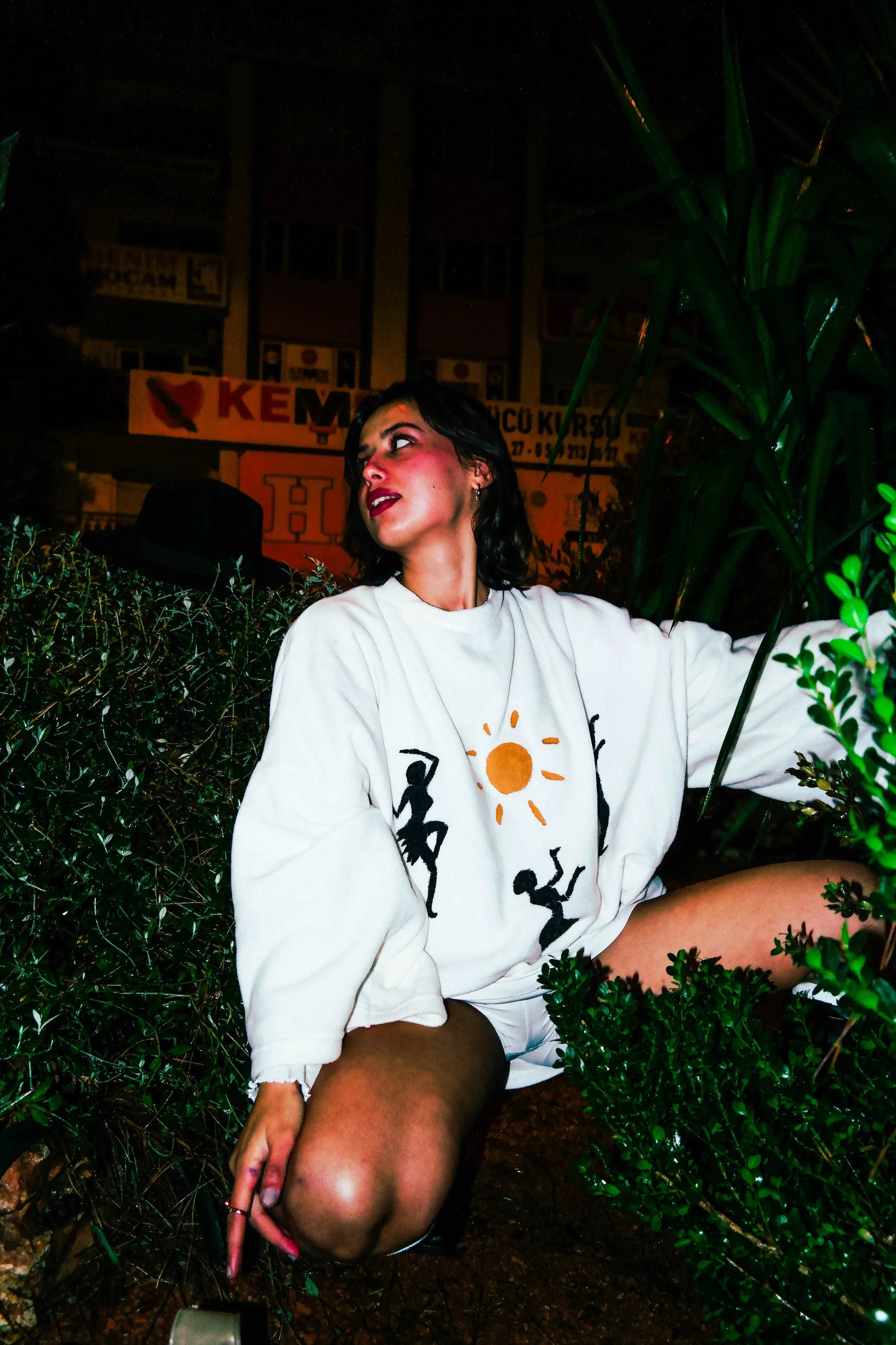 A Dancers Poncho Sweatshirt sweatshirt LUNARITY GARAGE