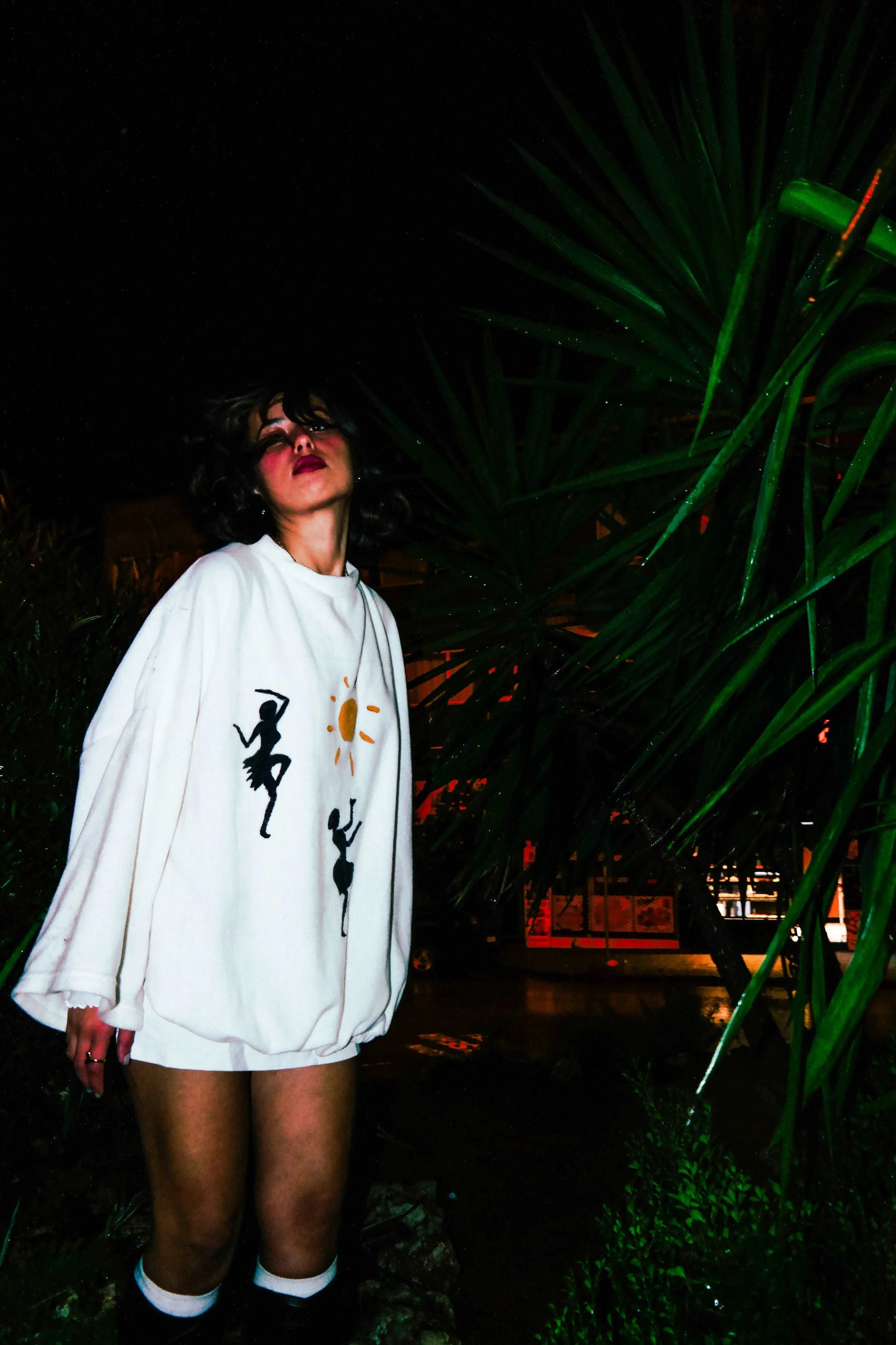 A Dancers Poncho Sweatshirt sweatshirt LUNARITY GARAGE