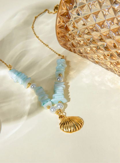 Whisper of the Seashell Necklace necklaces LUNARITY GARAGE   