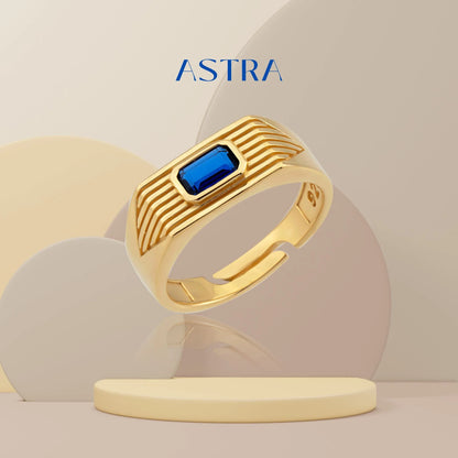 Astra Ring Navy Blue ring LUNARITY GARAGE1   