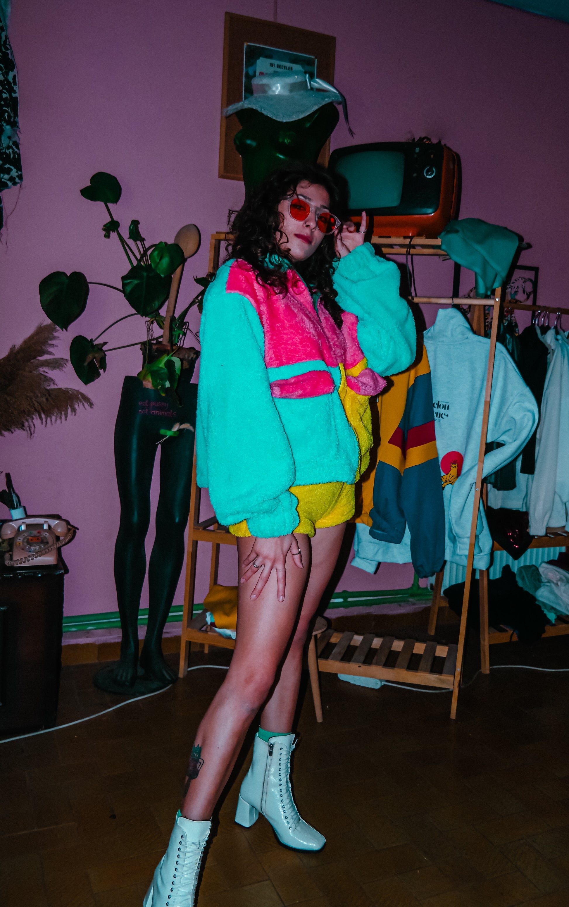 Color Block Welsoft Fleece Jackets Jackets LUNARITY GARAGE