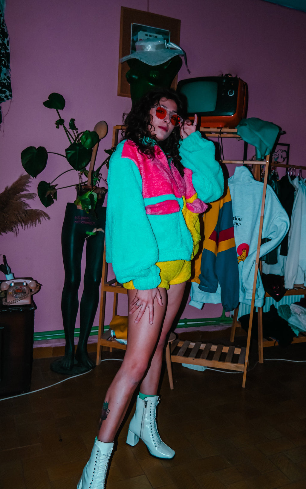 Color Block Welsoft Fleece Jackets Jackets LUNARITY GARAGE