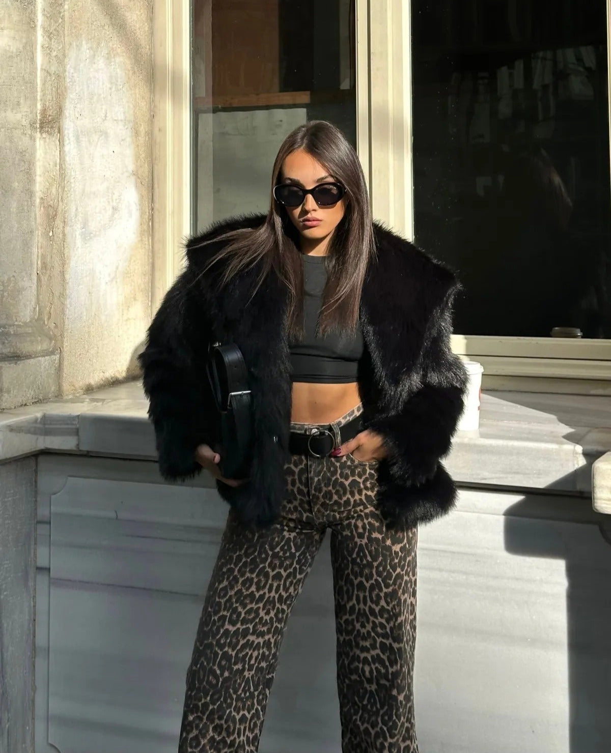 Soft Touch Oversized Premium Fur Plush Coats Fur Plush Coat LUNARITY GARAGE