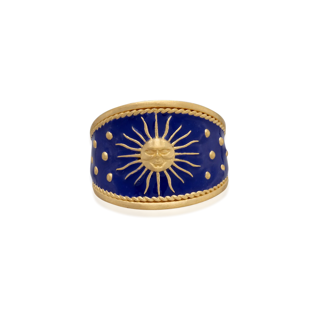 Sun Ring - Blue ring LUNARITY GARAGE